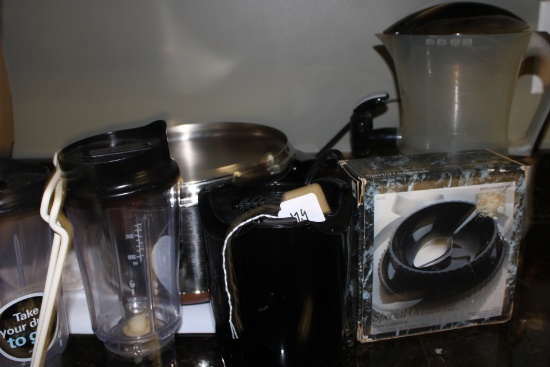 New in Box Steam Wok, Blenders, Pot