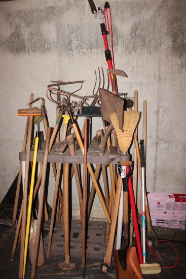 Large Lot of Gardening Tools