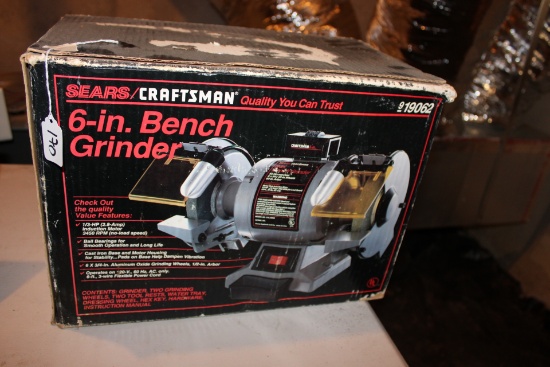 Sears 6 in Bench Grinder.