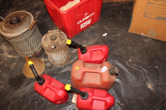 Gas Can lot.