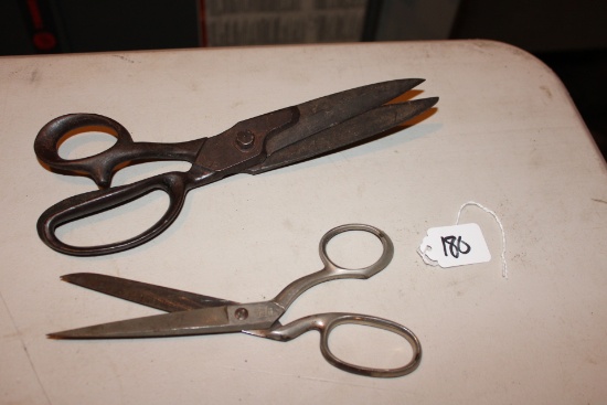 Vintage Tailor Shears and Dorko Scissors