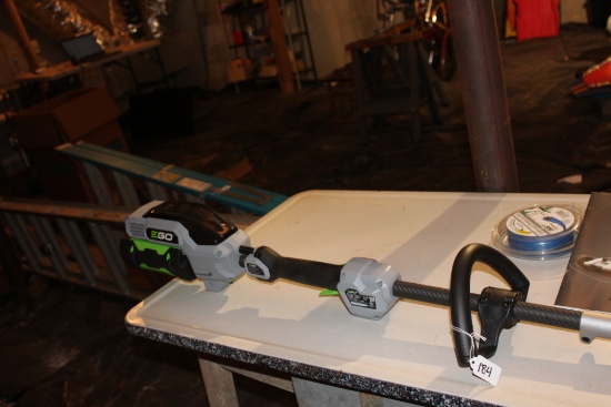 eGo Cordless Electric Weedeater.