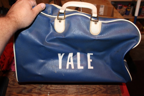 YALE Leather Tote Bag