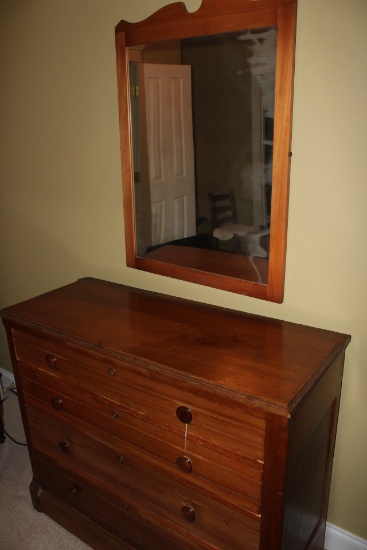 Vintage Dresser and Mirror.