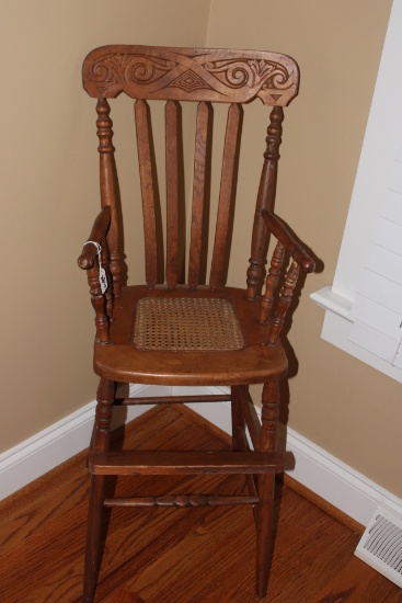Vintage Antique High Chair