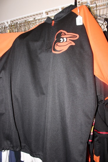 Baltimore Orioles Clothing Lot.