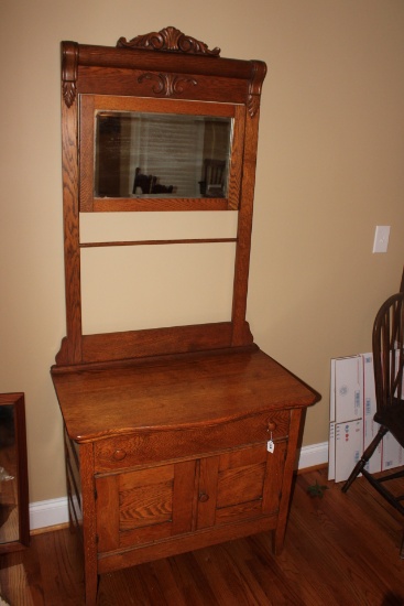 Oak Dry Sink.