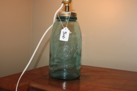 Ball Mason IV Jar Lamp