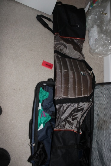 Suit Cases, Thermal Socks and ski bag