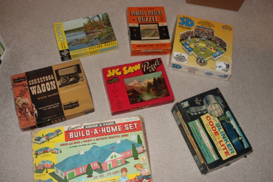 Older puzzles and building games.