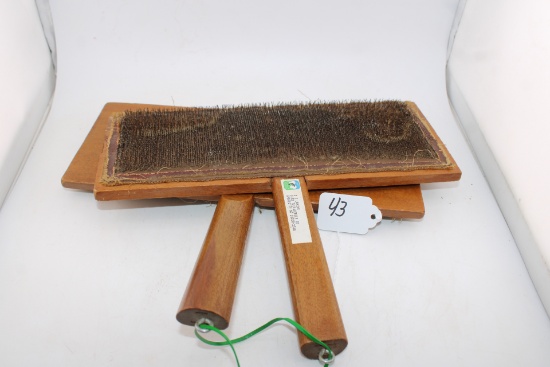 Old Whittemore Wool Combs No 10