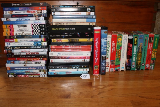 DVD's & VHS Lot