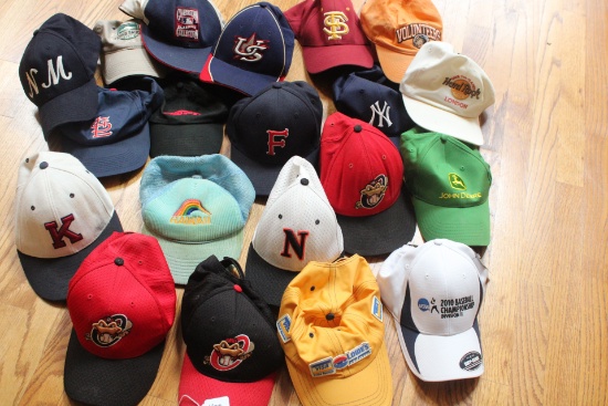 Lot of Baseball Caps