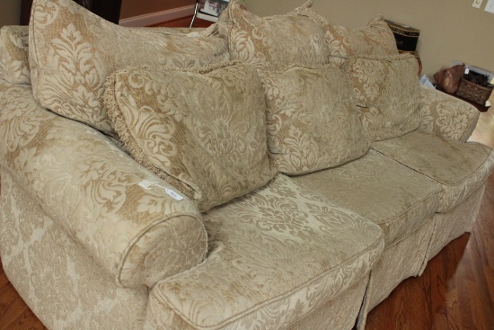 Gorgeous Bernhardt Tan Sofa