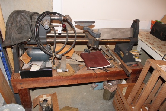 SHOP SMITH LATHE and Accessories