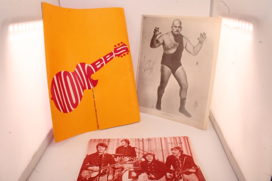 The Monkees and Ivan Koloff Autographs