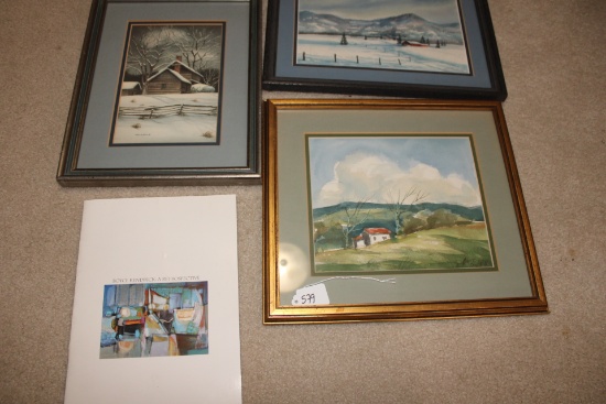 Boyce Kendrick original Water Colors.