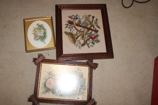 Three Original Paintings by Ted Lawing