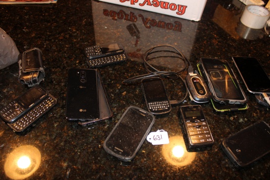 Lot of Cell Phones.