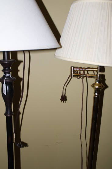 2 Floor Lamps