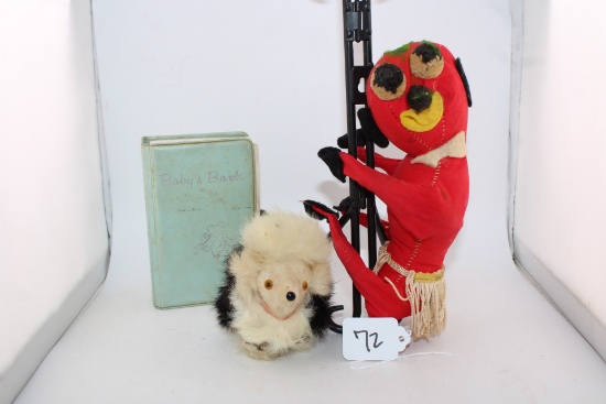 Baby's Bank, Snuggles by Christy Toys, Vintage Dog Japan