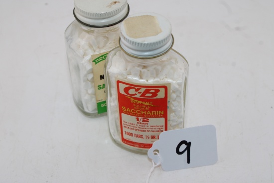 2 Bottles of Vintage Saccharin