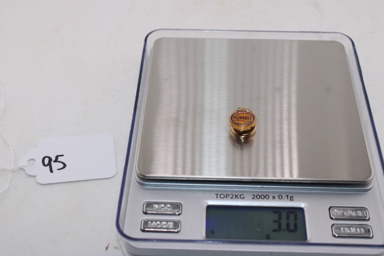 Humble, ESSO 30 Years of service 10kt gold pin. 3.0 grams