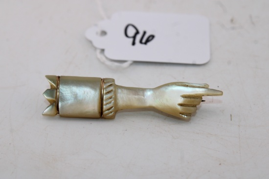 Vintage Mother of Pearl Brooch