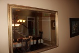 Large Gold Tone Mirror