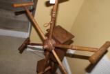 Primitive Wooden Wool Yarn Skein Winder Reel