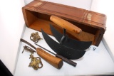 Antique Drawer with Extra Handles with Antique Tools