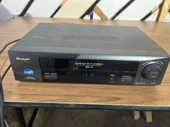 Sharp VC-H982U 4-Head Hi-Fi Stereo VCR with VHS Playback | Computers ...