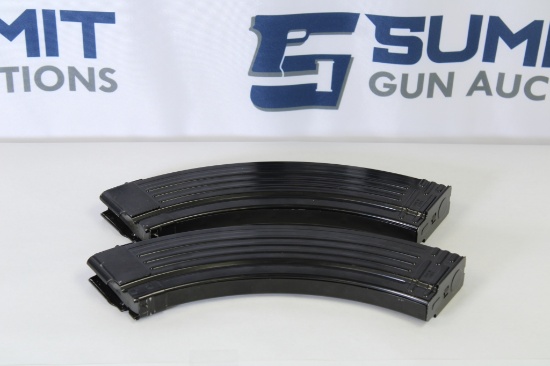 Lot of (2) Korean AK47 Magazines 7.62x39mm