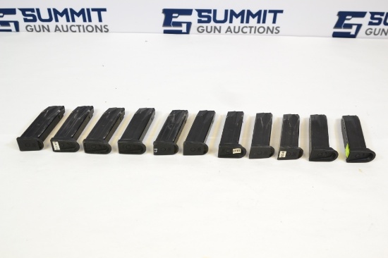 Lot of (10) H&K USP45 Magazines .45 ACP