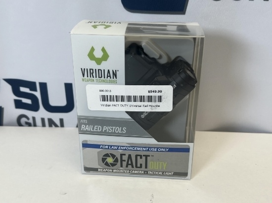 Viridian Fact Duty Mounted Camera XTLcam