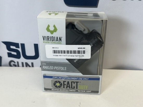 Viridian Fact Duty Mounted Camera XTLcam