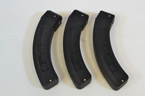 A Lot of (3) Ruger BX-25 Magazines