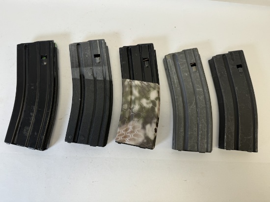 A Lot of (5) AR-15 Magazines