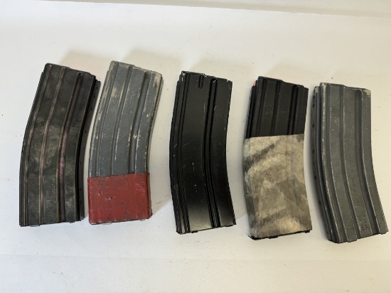 A Lot of (5) AR-15 Magazines