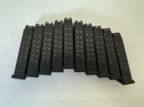 A Lot of (10) Glock 22 Magazines .40 S&W
