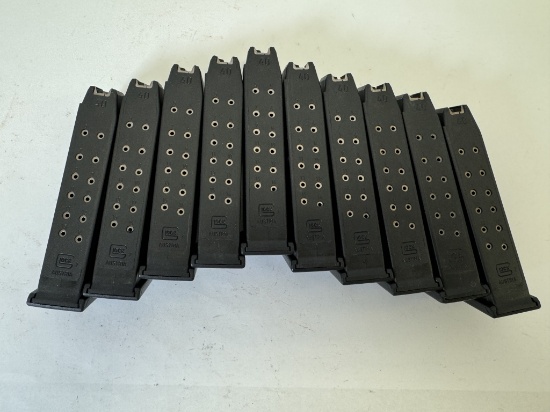 A Lot of (10) Glock 22 Magazines .40 S&W