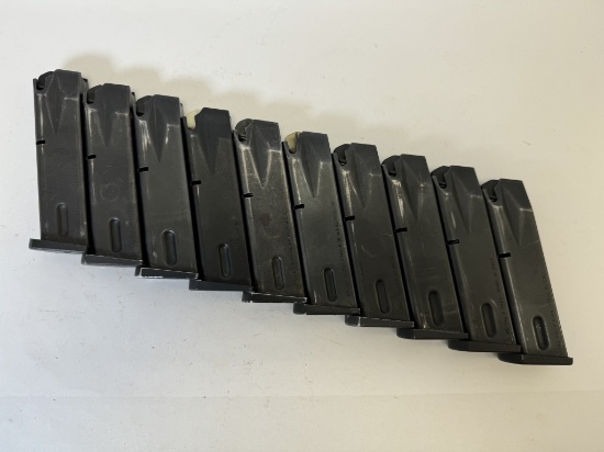A Lot of (10) Beretta 92FS Magazines 9mm