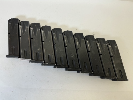A Lot of (10) Beretta 92FS Magazines 9mm