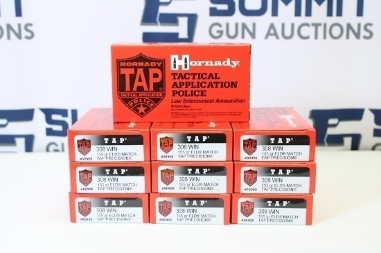 Hornady .308 WIN TAP Precision 155gr - 200 RDS