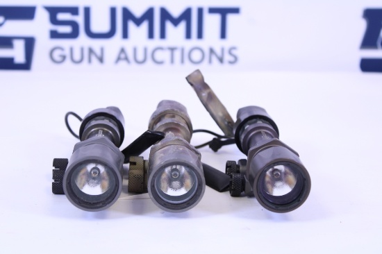 A Lot of (3) Streamlight TLR-1 HL Tactical Lights