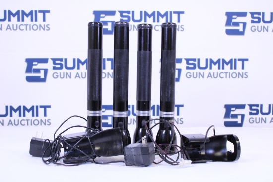 Lot of (4) Mag-Lite LED Flashlights