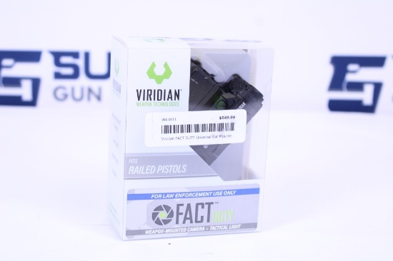 Viridian Fact Duty Mounted Camera XTLcam