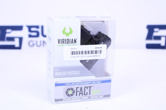 Viridian Fact Duty Mounted Camera XTLcam