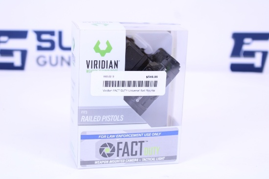 Viridian Fact Duty Mounted Camera XTLcam