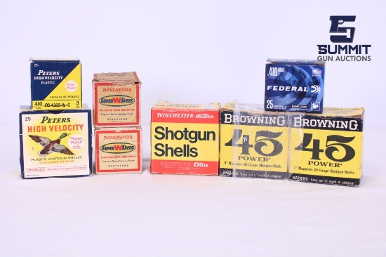 A Lot of 20ga / .410ga Ammo